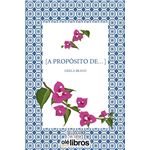 A propósito de...