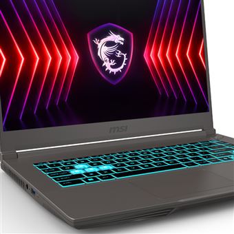 MSI GE620 PC Portable 15,6" I7, 8 Go RAM, SSD 256 Go, GeForce, Windows 11