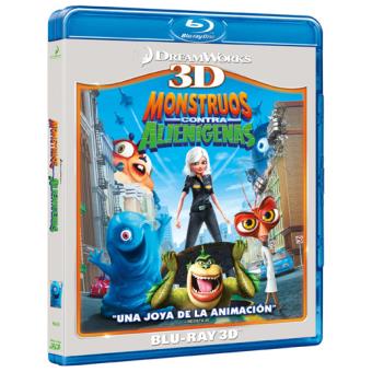 Monstruos contra alienígenas - Blu-Ray + 3D