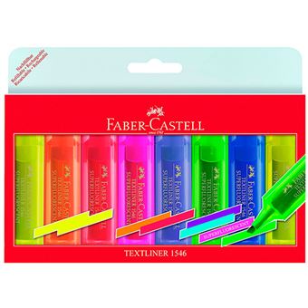Subrayador fluorescente Faber Castell - Taller de dibujo y pintura