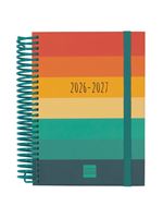 Agenda Escolar Finocam Diva Sep 2026 - Jun 2027 8º - 120x164 Mm 1 Día Página Colors Español