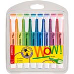 Estuche 8 Marcadores Fluorescentes Stabilo Swing Cool