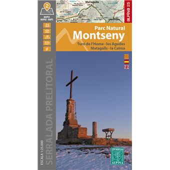 Montseny -Mapa Alpina