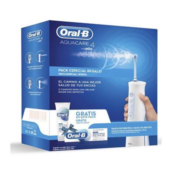 Irrigador Oral-B Aquacare 4 + Pasta Kit