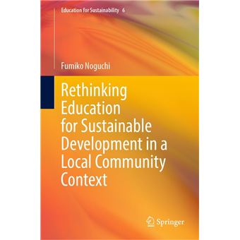 Rethinking Education for Sustainable Development in a Local Community Context - 1