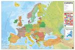 Poster Erik Mapa Europa Físico Político