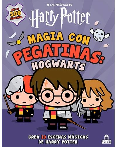 Con Pegatinas Hogwarts crea 10 escenas de tapa blanda libro potter harry