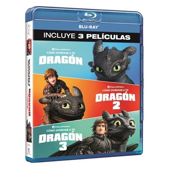 Pack Cómo entrenar a tu dragón 1-3 - Blu-Ray