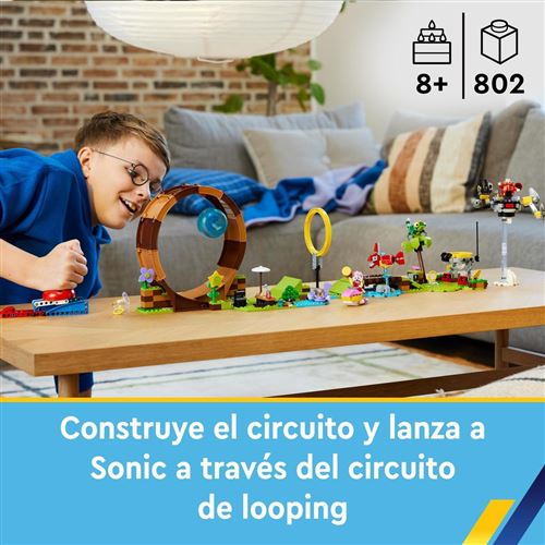 Set de construção Sonic: Desafío del Looping de Green Hill Zone Gaming LEGO  Sonic The Hedgehog · LEGO · El Corte Inglés