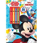 Mickey Libro Para Colorear Con Ceras