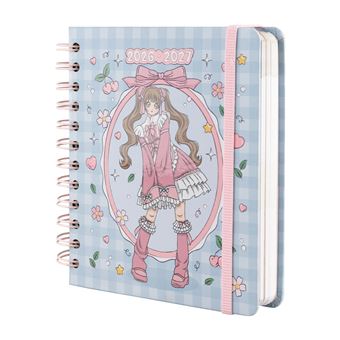 Agenda Escolar Erik 2026/2027 Día página M 11 Meses Anime Trend - 1