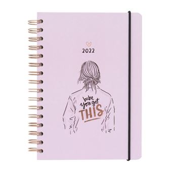 Agenda anual A5 2022 Erik semana vista Ana Marín - 1