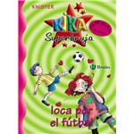 Kika Superbruja loca por el fútbol