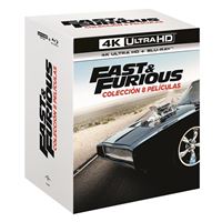 Pack Fast & Furious - A todo gas 1-8 - UHD + Blu-Ray