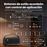 Altavoz portátil Bluetooth Edifier MP330 Hi-Res 40W Negro retro