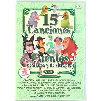15 Canciones y 2 Cuentos de Ahora y de Siempre - Vol. 1 - DVD - Varios  Artistas - Disco | Fnac