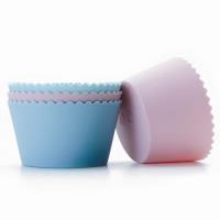 Ibili 4 moldes cupcake silicona