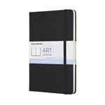 Cuaderno De Acuarelas Moleskine Colección Art L Negro