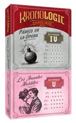 Juego de mesa kronologic paris 1920: expansión escenarios iv y v