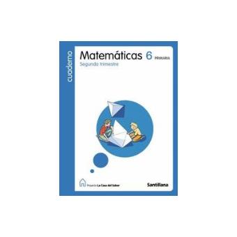 Cuaderno matematicas 6 primaria 2 t - -5% en libros | Fnac