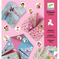 Papiroflexia origami saleros niñas