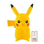 Bigben Lámpara De Mesa Led Con Modo Luz Nocturna Pikachu Con Estructura De Pilas Dorada , Leroy Merlin - Imagen 3