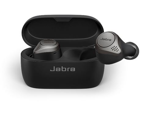 Auriculares Noise Cancelling Jabra Elite 75t Titanio Negro