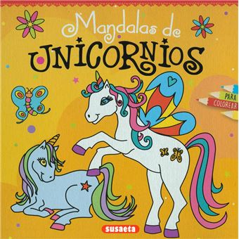 Mandalas de unicornios para colorear