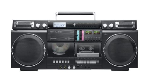 Radio-cassette Y Cd Portátil Muse M-380gb Negro