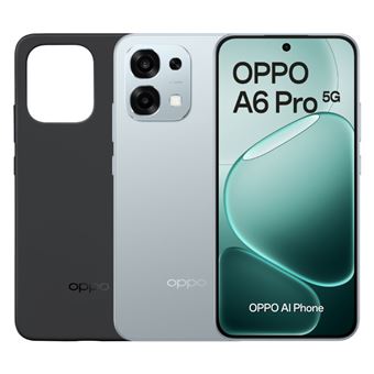 OPPO A6 Pro 5G 6,57" 256GB Lunar Titanium + Funda