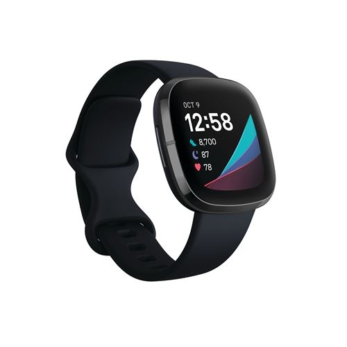 Smartwatch Fitbit Sense Negro Reloj conectado Fnac