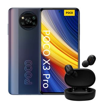 POCO X3 Pro 6,67'' 256GB Negro + Auriculares