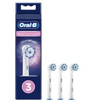 3 cabezales de recambio Oral-B Sensitive Clean