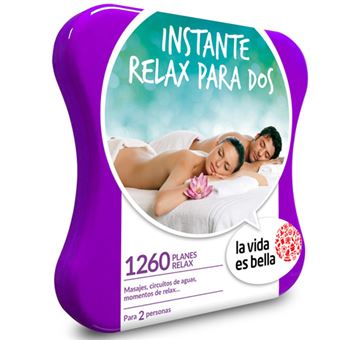 Caja Regalo La vida es bella - Instante relax para dos
