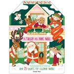 El taller del Pare Noel. Llibre d´´Advent desplegable