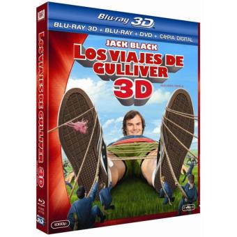 Los viajes de Gulliver - Blu-Ray 3D + 2D + DVD + Copia digital