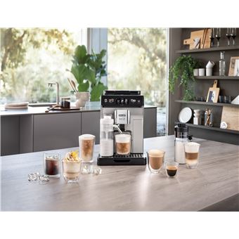 Cafetera superautomática De´Longhi Eletta Explore ECAM450.65.G con  programas de bebidas de café frías y calientes