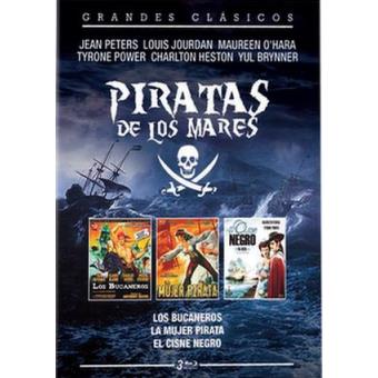 Pack Piratas de los mares - Blu Ray