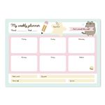 Bloc Planificador Erik A4 Semana Vista Pusheen Foodie Collection