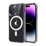 Funda 4-ok MagSafe Transparente para iPhone 15 Pro Max