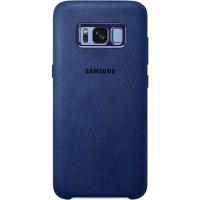 Funda Samsung azul para Galaxy S8 Alcantara