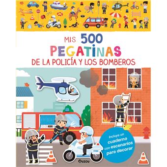 Mis 500 pegatinas de la Policía y los Bomberos