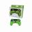 Pack Funda silicona + Grips Verde PS4