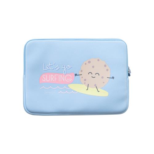 Funda para portátil Mr Wonderful 13,3" Let's go surfing