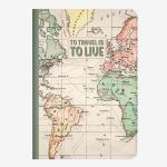 Libreta Legami A5 Rayada Travel