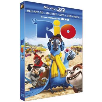 Río - Blu-Ray 3D + 2D + DVD + Copia digital