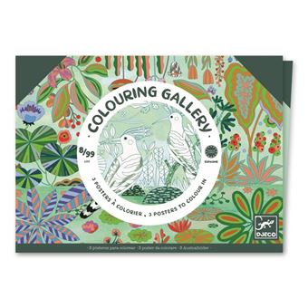 Caja para colorear de pájaros Nature et decouvertes - 1