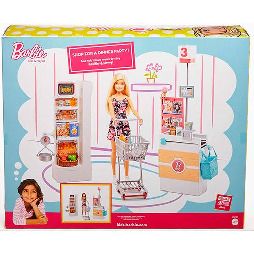 Barbie vamos cheap al supermercado