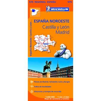 Castilla, León y Madrid. Mapa