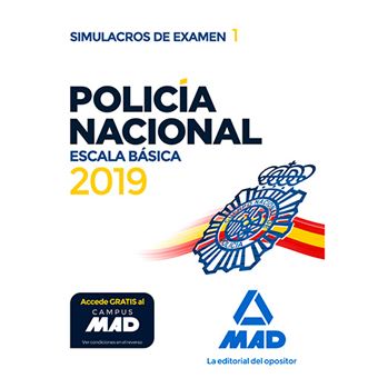 Policía Nacional Escala Básica - Simulacros de examen 1